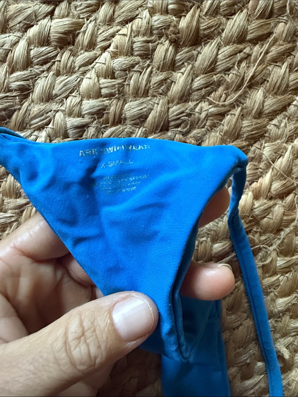 Royal Blue Women's Bikini Bottom - Minimal Coverage - Picture 2 of 4